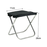 Maxbell Outdoor Folding Stool Strong Load Capacity for Backpacking Traveling Garden
