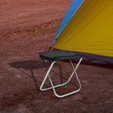 Maxbell Outdoor Folding Stool Strong Load Capacity for Backpacking Traveling Garden