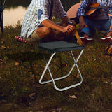 Maxbell Outdoor Folding Stool Strong Load Capacity for Backpacking Traveling Garden