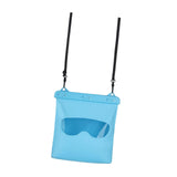 Maxbell Waterproof Storage Bag Swimming Lightweight with Shoulder Strap for Rafting Blue