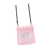 Maxbell Waterproof Storage Bag Swimming Lightweight with Shoulder Strap for Rafting Pink