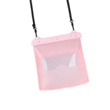 Maxbell Waterproof Storage Bag Swimming Lightweight with Shoulder Strap for Rafting Pink