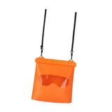 Maxbell Waterproof Storage Bag Swimming Lightweight with Shoulder Strap for Rafting Orange