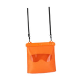 Maxbell Waterproof Storage Bag Swimming Lightweight with Shoulder Strap for Rafting Orange