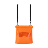 Maxbell Waterproof Storage Bag Swimming Lightweight with Shoulder Strap for Rafting Orange