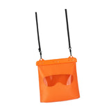 Maxbell Waterproof Storage Bag Swimming Lightweight with Shoulder Strap for Rafting Orange