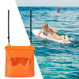 Maxbell Waterproof Storage Bag Swimming Lightweight with Shoulder Strap for Rafting Orange