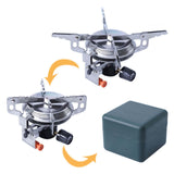 Maxbell Camping Stove Cookware Windproof Outdoor Gas Burner for Backpacking Picnic