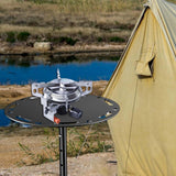 Maxbell Camping Stove Cookware Windproof Outdoor Gas Burner for Backpacking Picnic