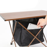 Maxbell Camping Under Desk Storage Hanging Bag Basket for Fishing Camping Picnic L