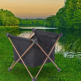 Maxbell Camping Under Desk Storage Hanging Bag Basket for Fishing Camping Picnic M