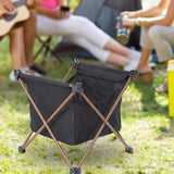 Maxbell Camping Under Desk Storage Hanging Bag Basket for Fishing Camping Picnic M