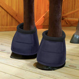 Maxbell Horse Bell Boots Protector Guard Bowl Shock Absorbing Hoof Boot 28cmx41.5cmx13cm