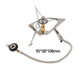Maxbell Camping Stove Portable Folding Gas Burner Fittings Lightweight for Picnic