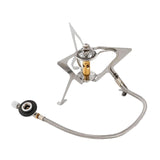 Maxbell Camping Stove Portable Folding Gas Burner Fittings Lightweight for Picnic