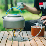 Maxbell Camping Stove Portable Folding Gas Burner Fittings Lightweight for Picnic