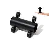 Maxbell Portable Tent Rod Holder Base Fixing Tube Windproof Carbon Steel for Outdoor