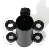 Maxbell Portable Tent Rod Holder Base Fixing Tube Windproof Carbon Steel for Outdoor