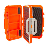 Maxbell Portable Fishing Tackle Box Organizer Storage Equipment Fishing Lure Tool Orange 12.5x10x5cm