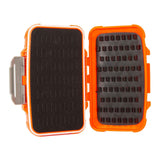 Maxbell Portable Fishing Tackle Box Organizer Storage Equipment Fishing Lure Tool Orange 12.5x10x5cm