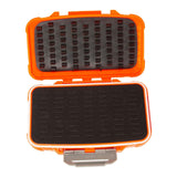 Maxbell Portable Fishing Tackle Box Organizer Storage Equipment Fishing Lure Tool Orange 12.5x10x5cm