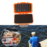 Maxbell Portable Fishing Tackle Box Organizer Storage Equipment Fishing Lure Tool Orange 12.5x10x5cm