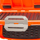 Maxbell Portable Fishing Tackle Box Organizer Storage Equipment Fishing Lure Tool Orange 12.5x10x5cm