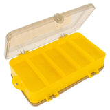 Maxbell Fishing Tackle Box Double Sided Trays Container Equipment Accessories Tool Yellow