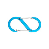 Maxbell Carabiners Hook Heavy Duty Small Snap Hook for Outdoor Sports Hiking Camping Blue