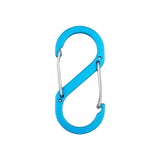 Maxbell Carabiners Hook Heavy Duty Small Snap Hook for Outdoor Sports Hiking Camping Blue