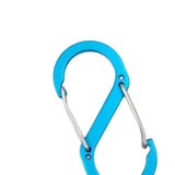 Maxbell Carabiners Hook Heavy Duty Small Snap Hook for Outdoor Sports Hiking Camping Blue