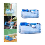 Maxbell Water Storage Jugs Water Container Water Carrier for Emergency Survival 5.5L 31x18x15cm