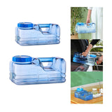 Maxbell Water Storage Jugs Water Container Water Carrier for Emergency Survival 5.5L 31x18x15cm