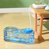 Maxbell Water Storage Jugs Water Container Water Carrier for Emergency Survival 10L 40x20x18cm