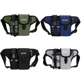 Maxbell Fanny Pack Waist Bag Sling Bag Fashion Chest Bag for Trekking Camping Phone Black