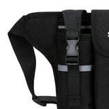 Maxbell Fanny Pack Waist Bag Sling Bag Fashion Chest Bag for Trekking Camping Phone Black