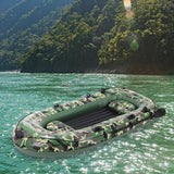 Maxbell Inflatable Boat for Lake Fishing Boat Kayak Summer Outdoor Inflatable Raft