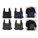Maxbell Chest Rig Bag Pouch Light Bags Lightweight Water Resistant for Men Women Black