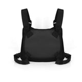 Maxbell Chest Rig Bag Pouch Light Bags Lightweight Water Resistant for Men Women Black