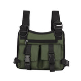 Maxbell Chest Rig Bag Pouch Light Bags Lightweight Water Resistant for Men Women Green