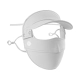 Maxbell Women Wide Brim Face Sunscreen Protection for Climbing Outdoor gray