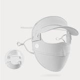 Maxbell Women Wide Brim Face Sunscreen Protection for Climbing Outdoor gray