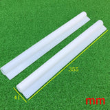 Maxbell Golf Flag Tube Inserts Replacement with Holes Flag Holder Hollow Tube 35.5cm