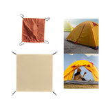 Maxbell Beach Tents Top Cover Waterproof Canopy Backpacking Fishing Dome Tent Cover Orange 56x56cm