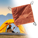 Maxbell Beach Tents Top Cover Waterproof Canopy Backpacking Fishing Dome Tent Cover Orange 56x56cm