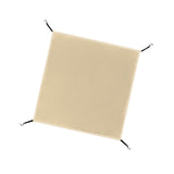 Maxbell Beach Tents Top Cover Waterproof Canopy Backpacking Fishing Dome Tent Cover Beige 110x110cm