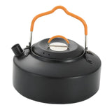 Maxbell Camping Kettle Teapot Cookware with Handle Outdoor Tea Coffee Pot for Hiking Black