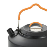 Maxbell Camping Kettle Teapot Cookware with Handle Outdoor Tea Coffee Pot for Hiking Black