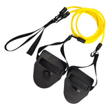 Maxbell Swimming Arm Trainer Strength Resistance Bands Pilates Women Exercise Bands Yellow