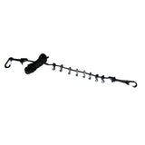 Maxbell Camping Storage Lanyard Strap Canopy Hanger for Backpacking Accessories black